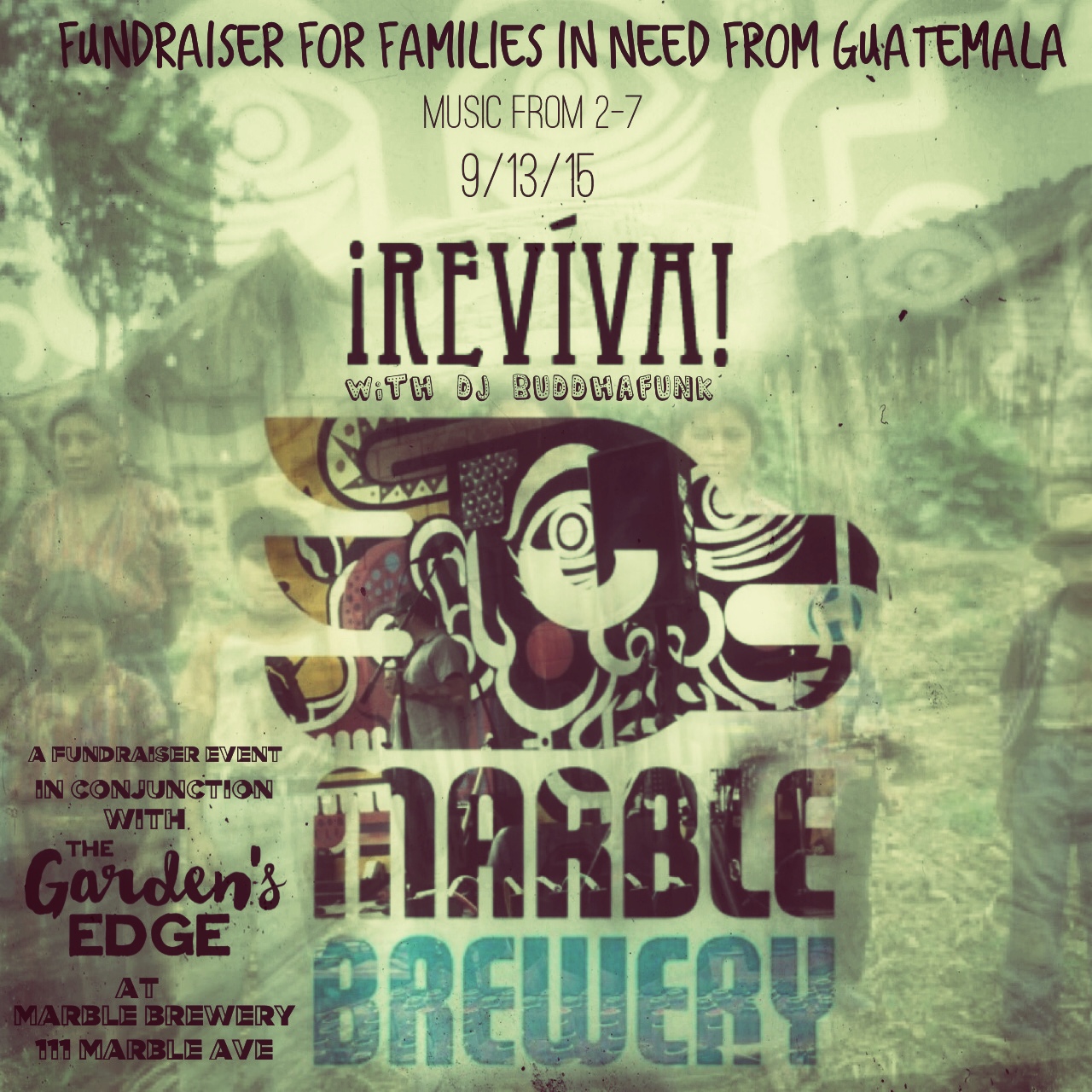 September 13 join us at Marble Brewing to dance to Reviva! and support Garden's Edge programs!